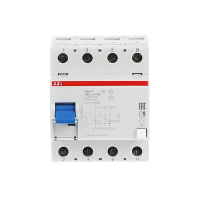 Int. Diferencial F204 A-125/0,3, Tipo A 4P 125A 300mA