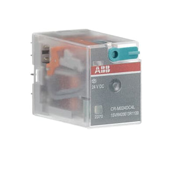 Relé capsulado CR-M024DC4L Control: 24V CC, 4 c/o c/LED