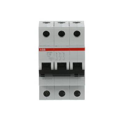 Int. Automatico SH203-C16, 3P 16A Curva C 6.000A