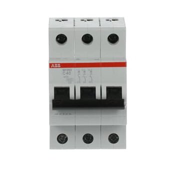 Interruptor Automático SH203-C40, 3P 40A Curva C 6.000A
