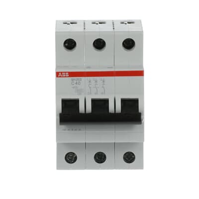 Int. Automatico SH203-C40, 3P 40A Curva C 6.000A
