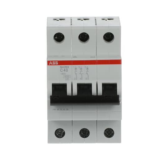 Int. Automatico SH203-C40, 3P 40A Curva C 6.000A