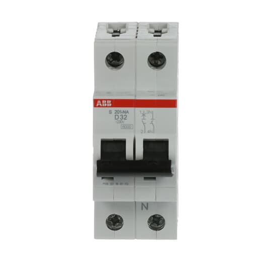 Int. Automatico S200 1P+N 32A Curva D 10kA