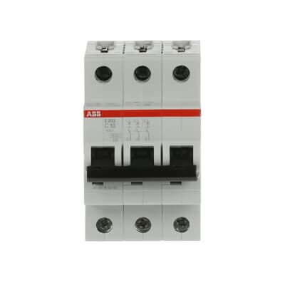 Int. Automatico S203-C10, 3P 10A Curva C 6.000/10kA