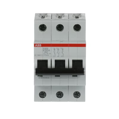 Int. Automatico S203-K20, 3P 20A Curva K 6.000/10kA