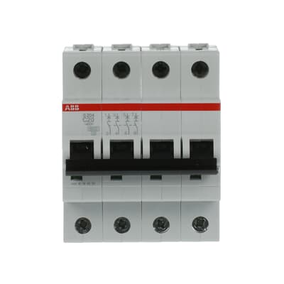Int. Automatico S204-C20, 4P 20A Curva C 6.000/10kA