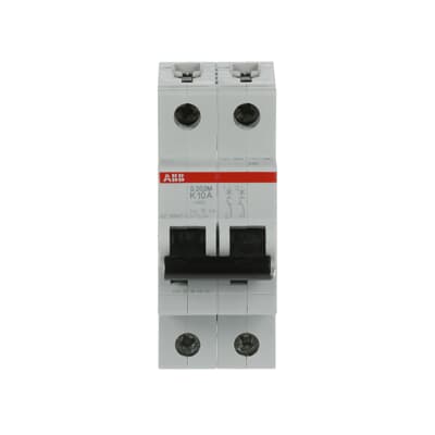 Int. Automatico S202M-K10, 2P 10A Curva K 10.000/15kA