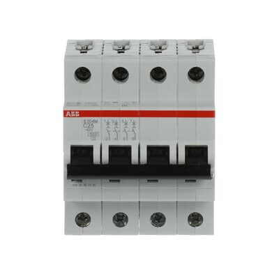 Int. Automatico S204M-C25, 4P 25A Curva C 10.000/15kA