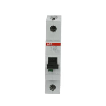 Int. Automatico S201-D25, 1P 25A Curva D 6.000/10kA