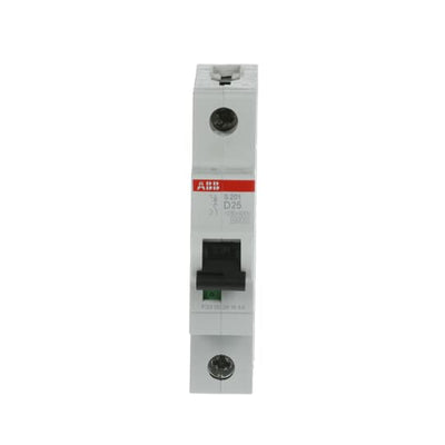 Int. Automatico S201-D25, 1P 25A Curva D 6.000/10kA