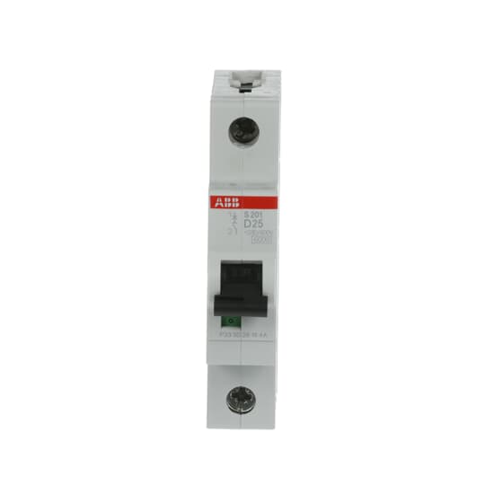 Int. Automatico S201-D25, 1P 25A Curva D 6.000/10kA