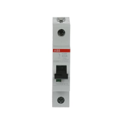 Int. Automatico S201-K4, 1P 4A Curva K 6.000/10kA