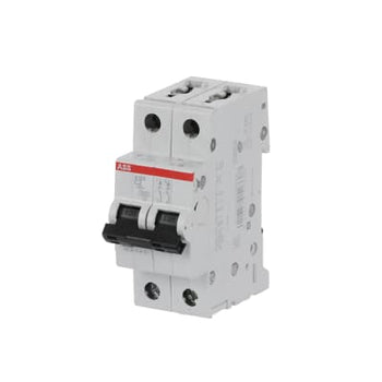 Interruptor Automático S202-C2, 2P 2A Curva C 6.000/10kA