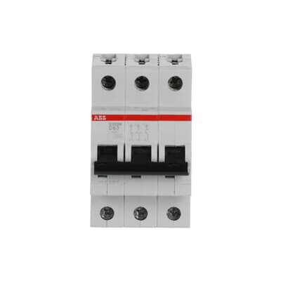 Int. Automatico S203M-D63, 3P 63A Curva D 10.000/15kA