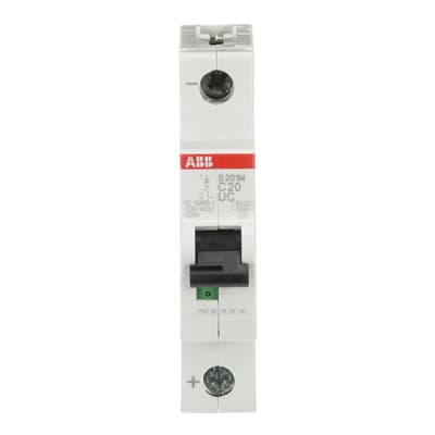 Int. Automatico S201M-C20UC, 1P 20A UC Curva C 10kA