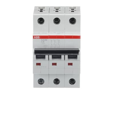 Int. Automatico S203M-C6- 3P 6A Curva C 10.000/15kA