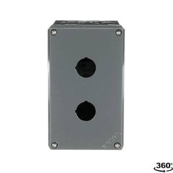 Caja 2 elemento 22MM. Aluminio
