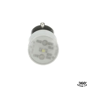 Ampolleta LED 24VAC / VDC blanca