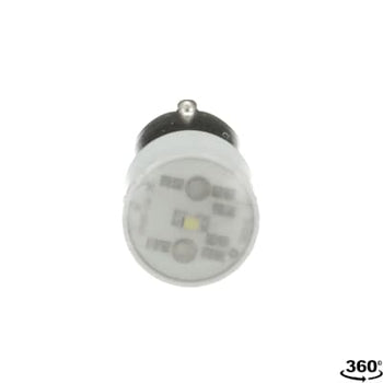 Ampolleta LED 24VAC / VDC blanca