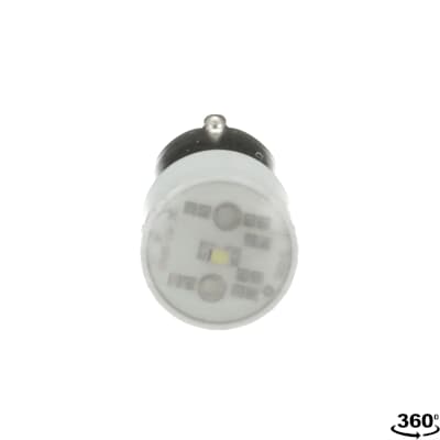Ampolleta LED 24VAC / VDC blanca