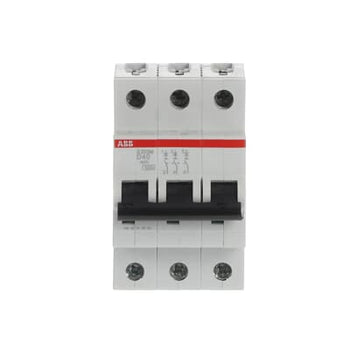 Int. Automatico S203M-D40, 3P 40A Curva D 10.000/15kA