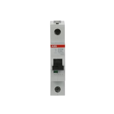 Int. Automatico S201M-D40, 1P 40A Curva D 10.000/15kA