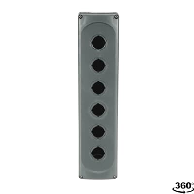 Caja plastica IP66 6-pos. MEP6-0