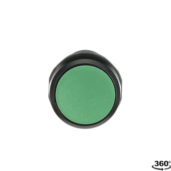 Pulsador compacto verde 1NA+1NC CP1-10G-11