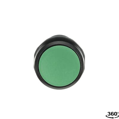 Pulsador compacto verde 1NA+1NC CP1-10G-11