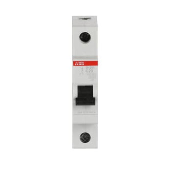 Interruptor Automático SH201-C20- 1P 20A Curva C 6.000A