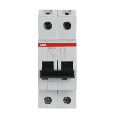 Int. Automatico S202M-C40, 2P 40A Curva C 10.000/15kA