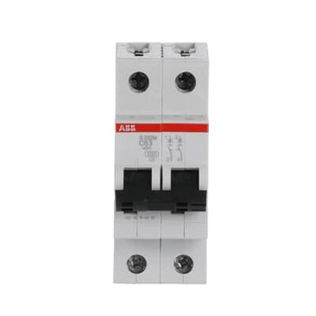 Interruptor Automático S202M-C63, 2P 63A Curva C 10.000/15kA