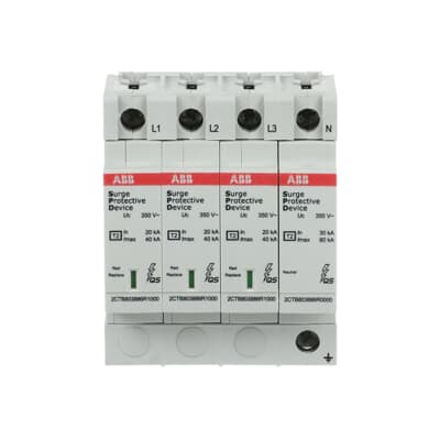 Protector Sobretension Tipo 2 3P+N 40kA 350 P QS