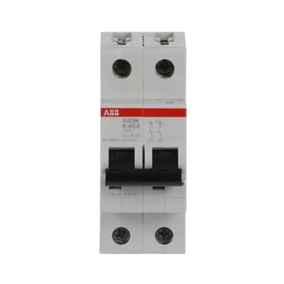 Int. Automatico S202M-K40, 2P 40A Curva K 10.000/15kA
