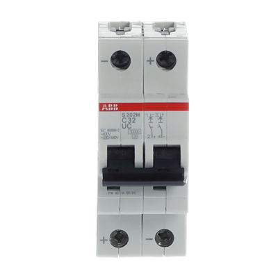 Int. Automatico S202M-C32UC, 2P 32A UC Curva C 10kA