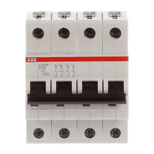 Int. Automatico S204M-D16, 4P 16A Curva D 10.000/15kA