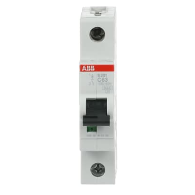 Int. Automatico S201-C63, 1P 63A Curva C 6.000/10kA