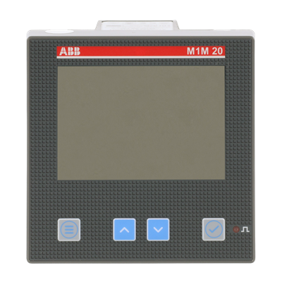 Medidor digital M1M 20 Modbus RTU, c/ 2 Digital In-out