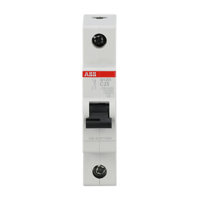 Int. Automatico SH201-C25, 1P 25A Curva C 6.000A