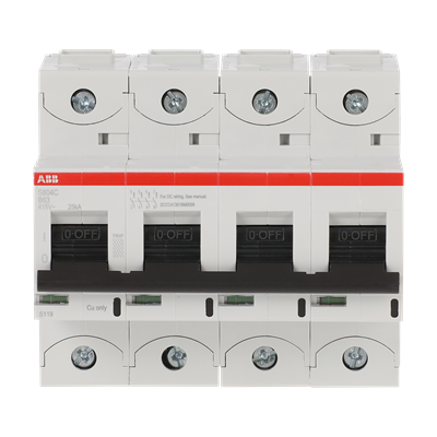 Int. Automatico S804C-B63, 4P 63A Curva B 25kA