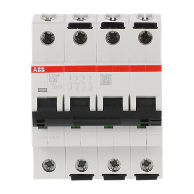 Interruptor Automático S304P-C32, 4P 32A Curva C 15kA