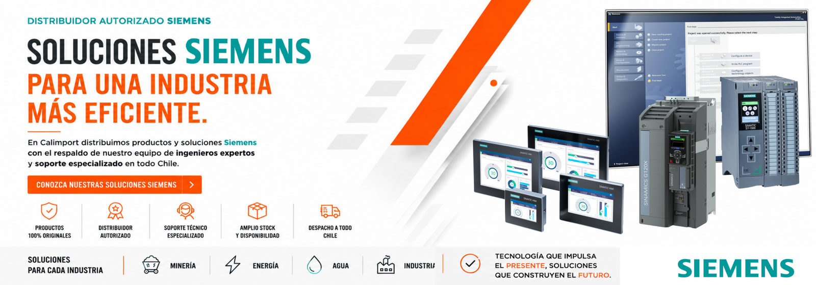 Siemens - Distribuidor autorizado en Chile