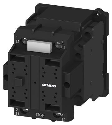 Contactor 2 polos, DC-3 y 5, 32 A auxiliares 2 NA + 2 NC Bob. 110VAC