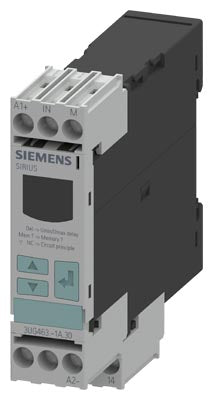 Relé de vigilancia digital para Voltaje, Rango de medida 0.1…60V AC/DC, 1CO con ajuste de retardo de 0.1…20s, Voltaje de Control Us=24…240V AC/DC