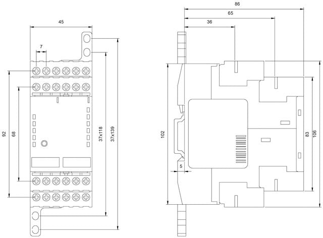 Módulo slimline 3RK1400-1CE00-0AA2