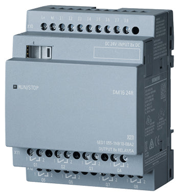 Logo! DM16 24R 24V/DC 24V/relé 8 DI/8 DO //V8