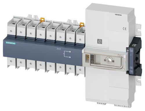 Conmutador de red para operación automática, 4 polos hasta 690V AC, corriente nominal 63A