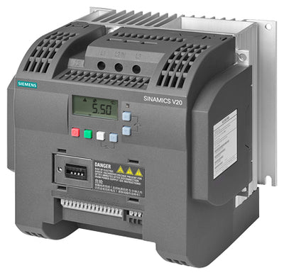 Variador de frecuencia Sinamics V20 - 5,5 Kw 380-480 V 3 Ac - Uss/Modbus Rtu Con Bop Incorporado