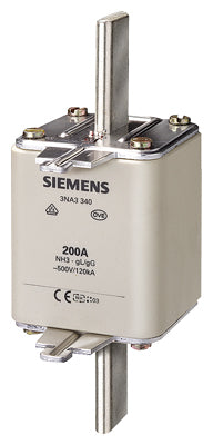 Fusibles NH, Clase gG, Tamaño 3, hasta 500V AC/ 440V DC, corriente nominal 400A