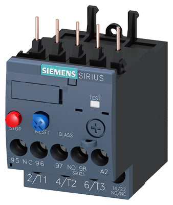 Relé Térmico, Tamaño S00, Clase 10, Regulación 7A ... 10A, 4KW